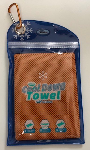 4  Cool Down Towel  bunt Kühltuch Sommerhitze Schweiß Schmerzen Sonnenbrand TOP